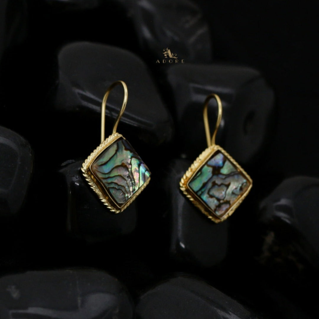 Cushion Cut Abalone Drop