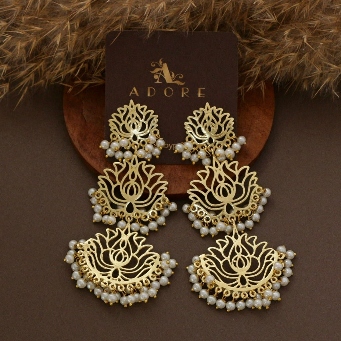 Buy Traditional Gold Model Jhumka Design Gold Earrings