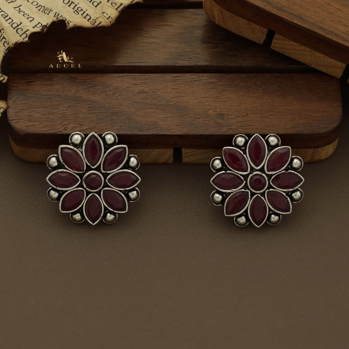 Angela Flower Earring