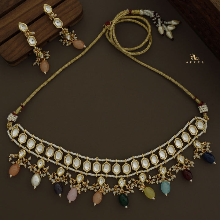 Sobal Kundan Choker With Earring